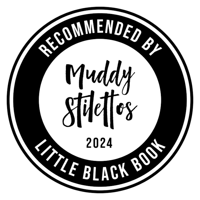 Recommended by Muddy Stilettos Little Black Book